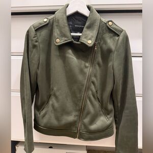 Banana Republic faux suede jacket XSP